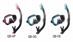 large COMBO SET MASK SNORKEL SERENE TUSA BALI DIVE SHOP 1